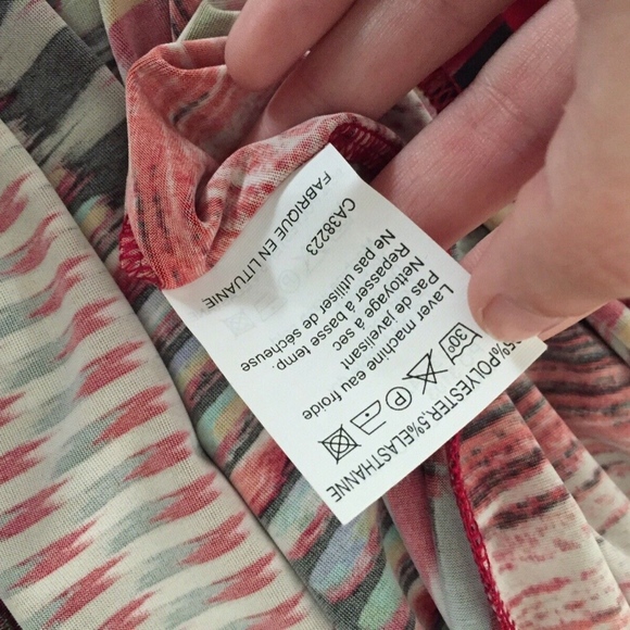 Ilse Jacobsen Carmine Red Tie Know Draped Dress - Picture 7 of 8